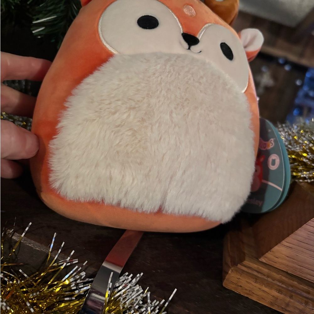 Wellesley Squishmallows Orange and White Plush - Picture 3 of 3